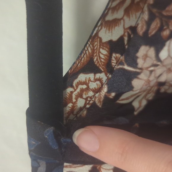 Anthropologie x Kachel floral satin jumpsuit - Picture 12 of 13